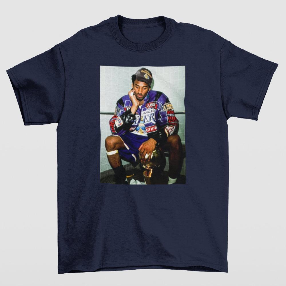 Винтажная футболка Кобе Брайанта, футболки для баскетбола, свитер чемпионата финалов, футболка LA Mamba, ретро-топ для фаната Кобе, подарок для любителя баскетбола