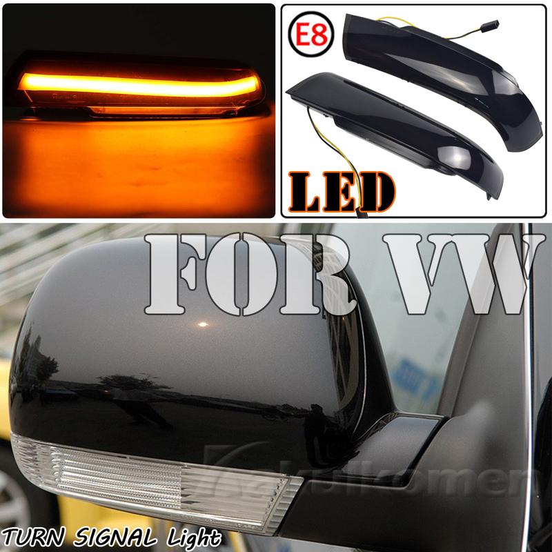 1 Set Dynamic Blinker For Volkswagen VW Touareg 7L 2002 2003 2004 2005 2006 Prefacelift Mirror Indicator Arrow LED Turn Signal