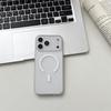 Магнитный матовый чехол «Ледяной туман» для iPhone 17 Pro Max - Полупрозрачный, Приятный на ощупь, Жесткая поликарбонатная защитная крышка