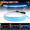 150/180CM Led Decoration Lights For Car Hood Flexible Daytime Running Light Strip Universal Decor Lamp Start-Scan