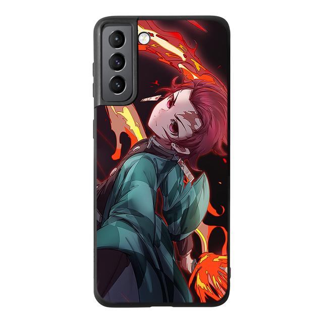 Чехол аниме «Убийца демонов» для Samsung Galaxy S9 S8 S10 S21 S22 S20 Plus Ultra S21fe S10 Lite S10e Note 20 10plus, мягкий чехол для телефона