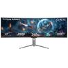 Игровой монитор TITAN ARMY C49C1S, 49 дюймов, изогнутый 1800R, быстрая VA-панель, 5120×1440 Dual QHD, частота обновления 240 Гц, 1 мс MPRT