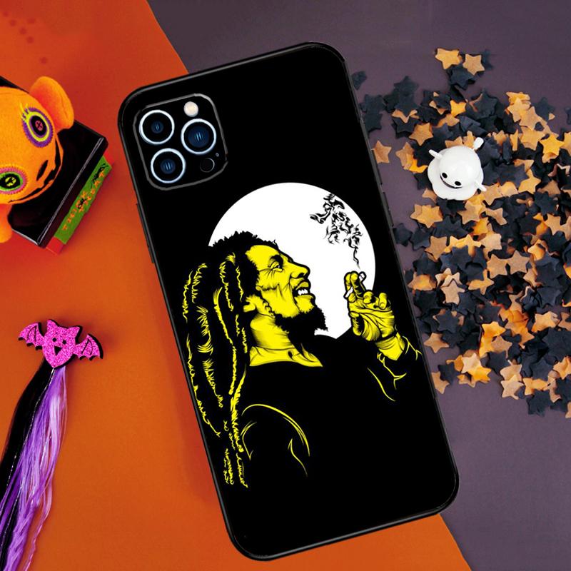 Bob Marley Cool Bumper Case For iPhone 16 15 14 Pro Max 11 12 13 Pro Max Mini XR 15 16 Plus 16e Phone Cover