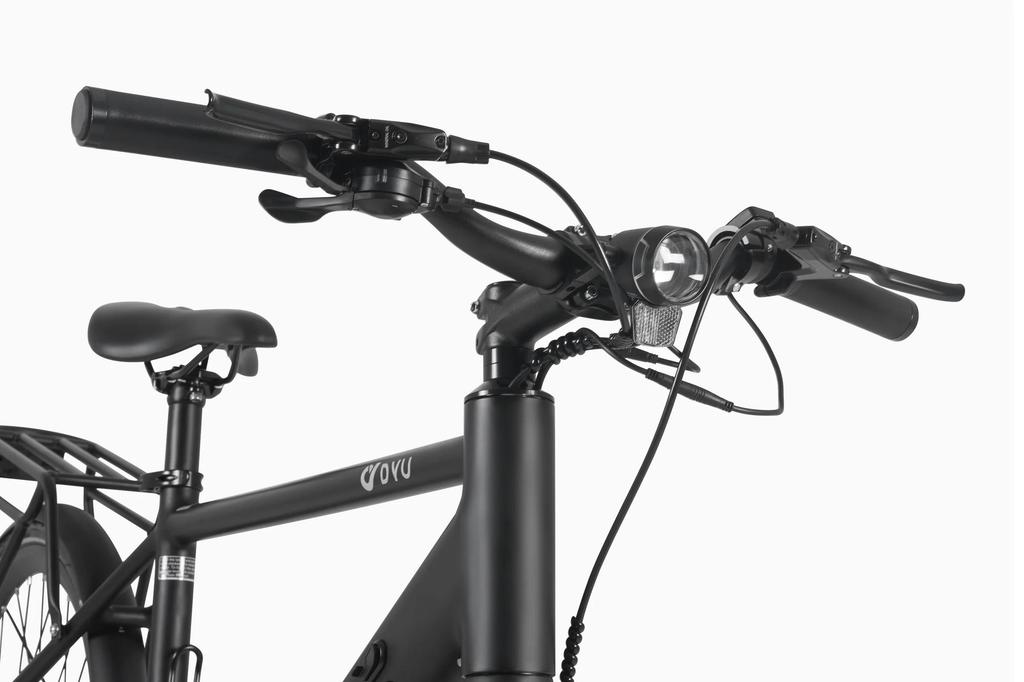 DYU Stroll 1 36V 250W City Electric Bike - 67km Pedal Assist, Ultralight 18.5kg, Hydraulic Disc Brakes, Stylish City Commuter Design