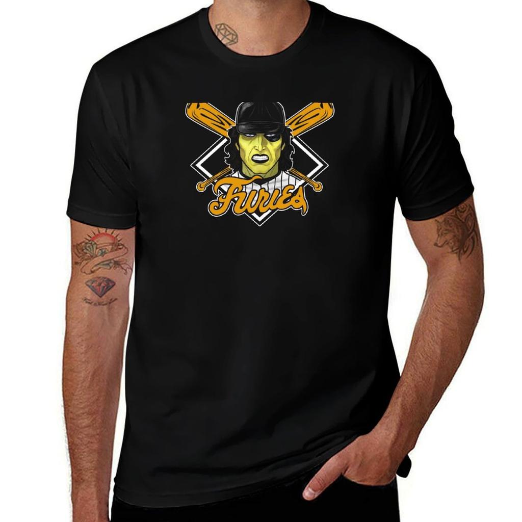 Baseball Furies For Dark Shirts Tshirt Dry Fit Running Short Sleeve Top Tshirt