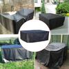 Чехол для садовой мебели, Чехол для садового гарнитура, Ветрозащитный, Чехлы для уличного обеденного стола,
