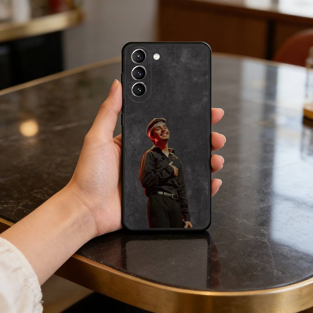 S-Singer L-Lvan C-Cornejos Phone Case For Samsung S25,24,23,22,30,21,10,9,Ultra,Plus,Lite,FE,4,5 G Soft Black Case