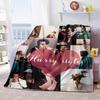 Harry Styles Starry Night Blanket Soft Comfortable All Seasons Perfect Gift Couch Office Nap Ideal Outdoor Trips