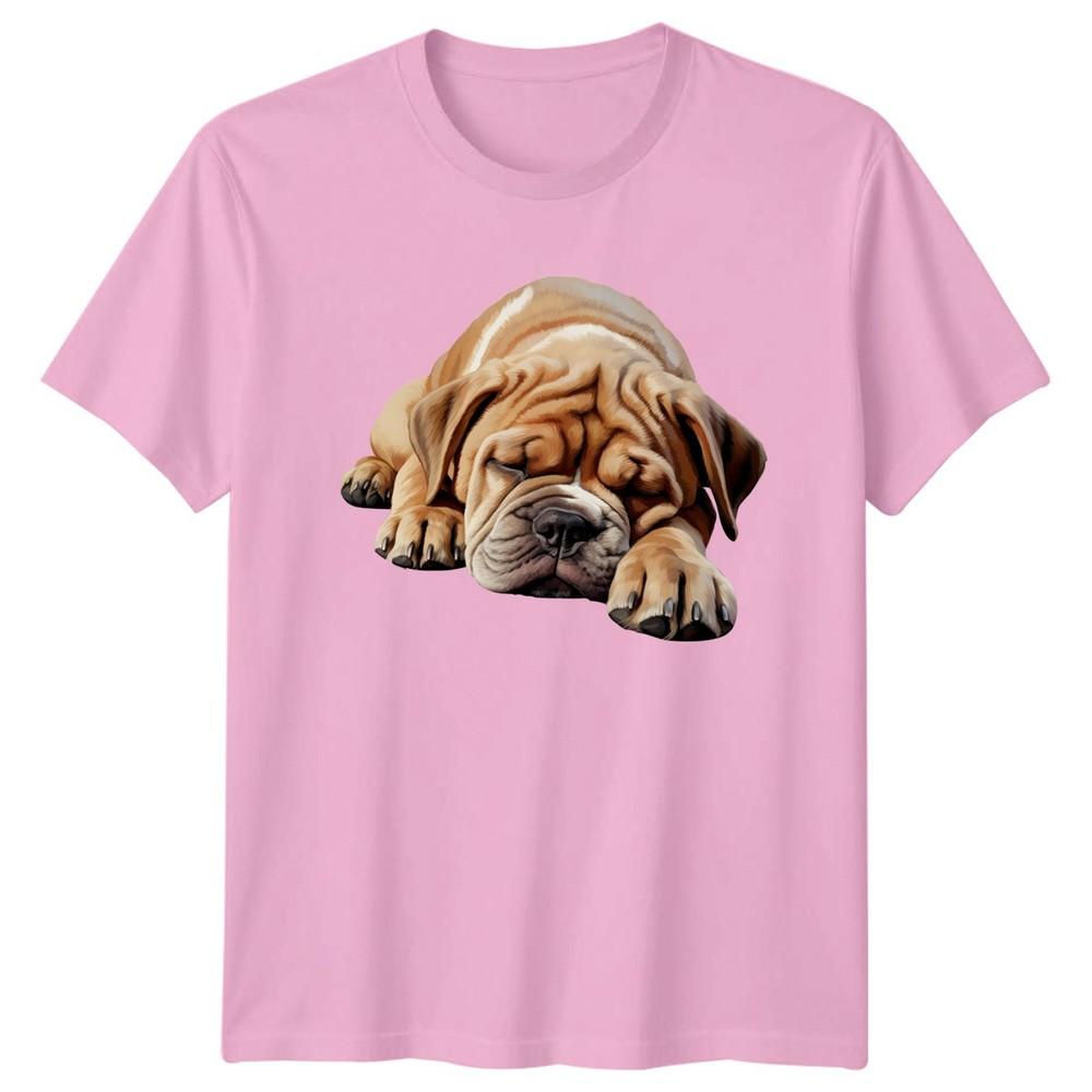 Sleeping Dog Design Dogs Animals Unisexs TShirt Unisexs Tee Graphic Unisex Top