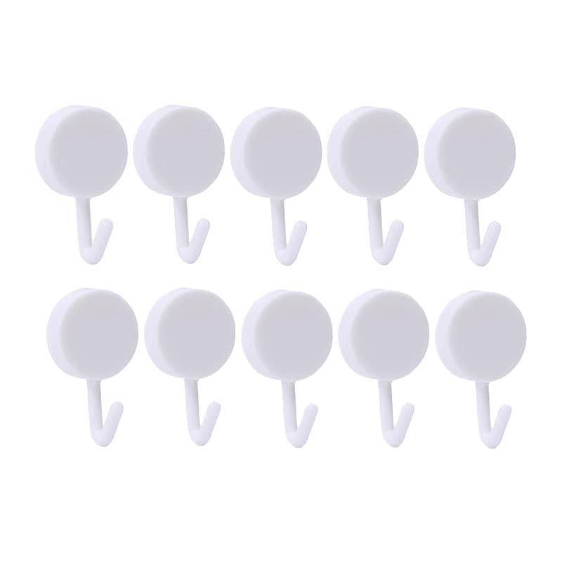 10 шт. самоклеящиеся настенные крючки для хранения ключей, вешалка для пальто, сумка для ванной, дверь, кухонные вешалки для полотенец, крючки для домашнего настенного хранения, аксессуары