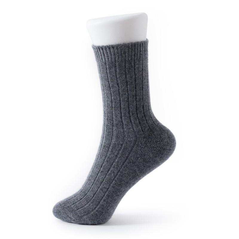 100% Cashmere Short Socks Soft Breathable Warm Casual Men Women Soccer