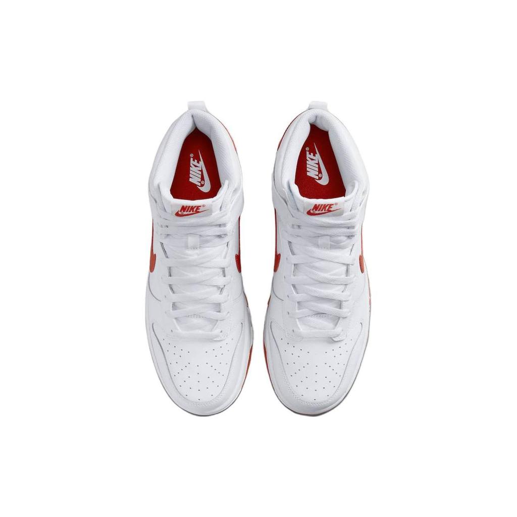 Nike Dunk High White Picante Красные мужские кроссовки DV0828-100