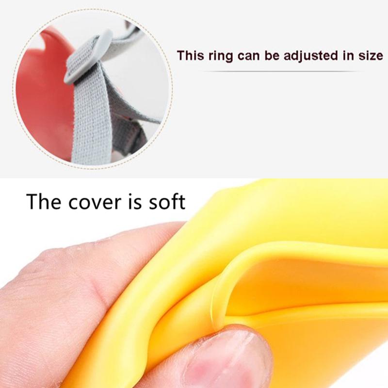 Dog Cover Adjustable Nylon Tape Soft Silicone Duckbill Design Breathable Dog Muzzle Anti Biting Training Stop Chew Pet Supplies