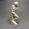 Статуя-реплика «Мятежный раб» Креативные фигурки Статуэтка из гипса Настольное украшение Скульптуры персонажей Эстетичный декор для комнаты