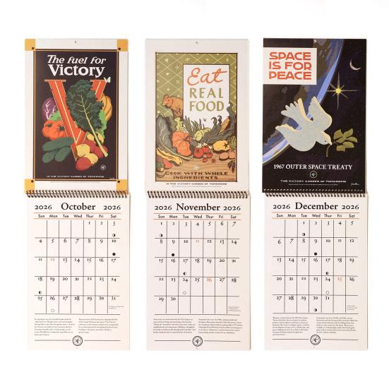 Настенный календарь Янв 2026 - Дек 2026 12-месячный планировщик