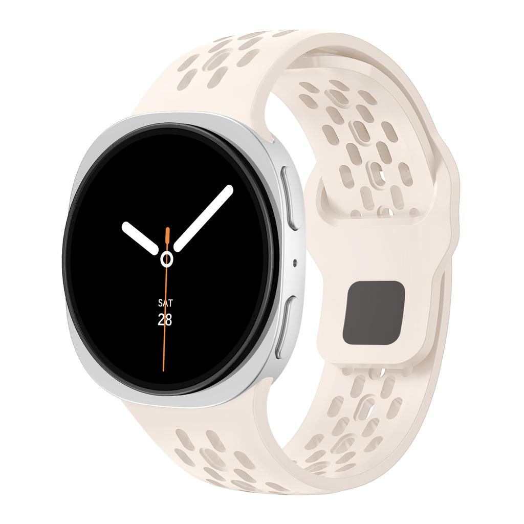 Резиновый ремешок для Samsung Galaxy watch 8/8 classic 46мм/44мм/40мм Дышащий спортивный браслет на запястье Correa Galaxy watch8 Ремешок