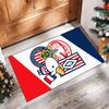 Chivas Printed Flannel Area Rug Non Slip Soft Polyester Floor Carpet Indoor Decor Mat for Bedroom Living Room Sofa Game Room Home Decoration