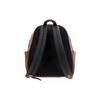 COACH Court Coated Canvas With Refined Pebbled Leather Backpack Large Women's Brown Monogram 5671-IME74