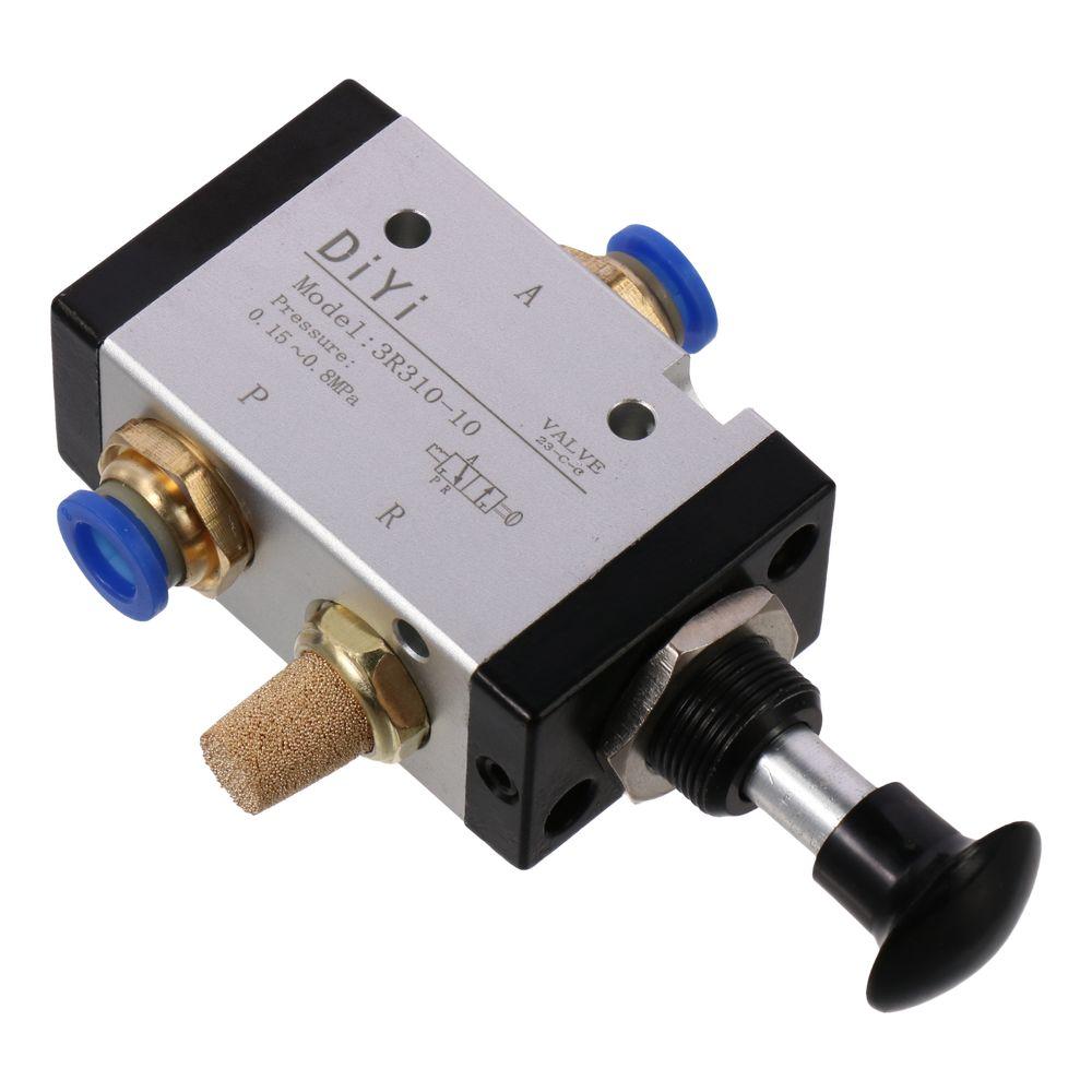 3 Way Solenoid Valve Air Hand 3R210-08   Controlling Pilots or Diaphragms of Larger Valves