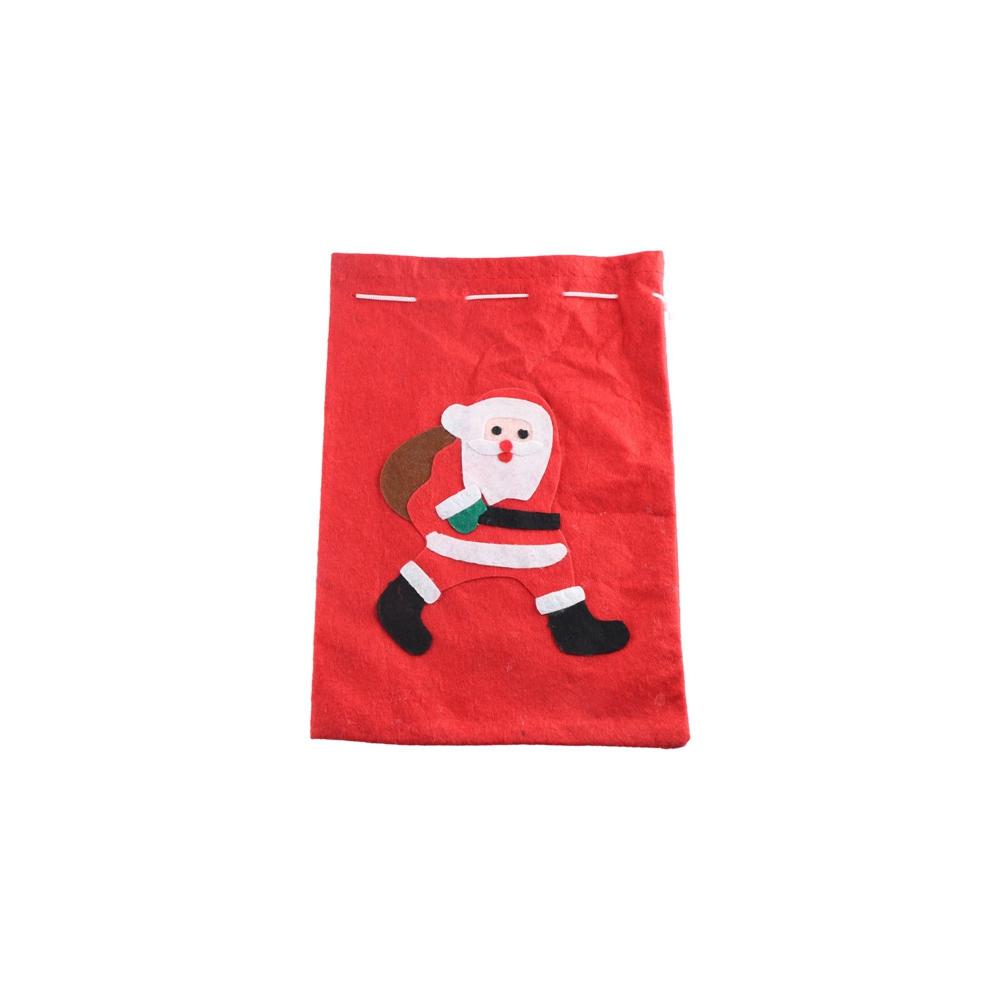 Claus Kid Christmas Tree Party Supplies Gift Bag Candy Bag Christmas Bunch Bag Xmas Decoration
