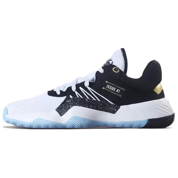 Adidas DONIssue 1 White Black (Unisex) Basketball Shoes FV6138