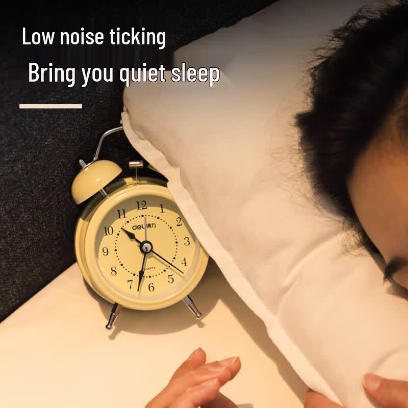 Deli Mini Luminous Alarm Clock