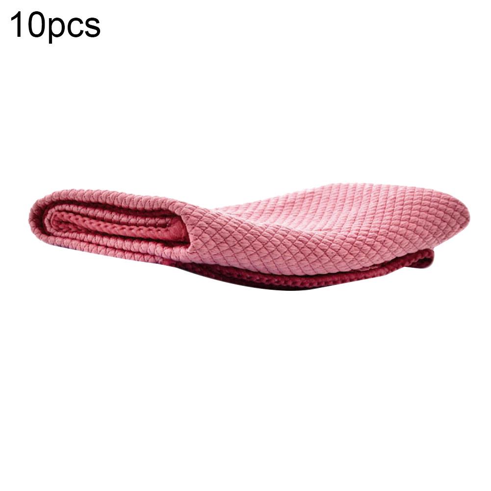 10 шт., домашняя кухня, мягкая ткань для очистки от пыли, посуда, тряпка для мытья автомобиля, полотенце