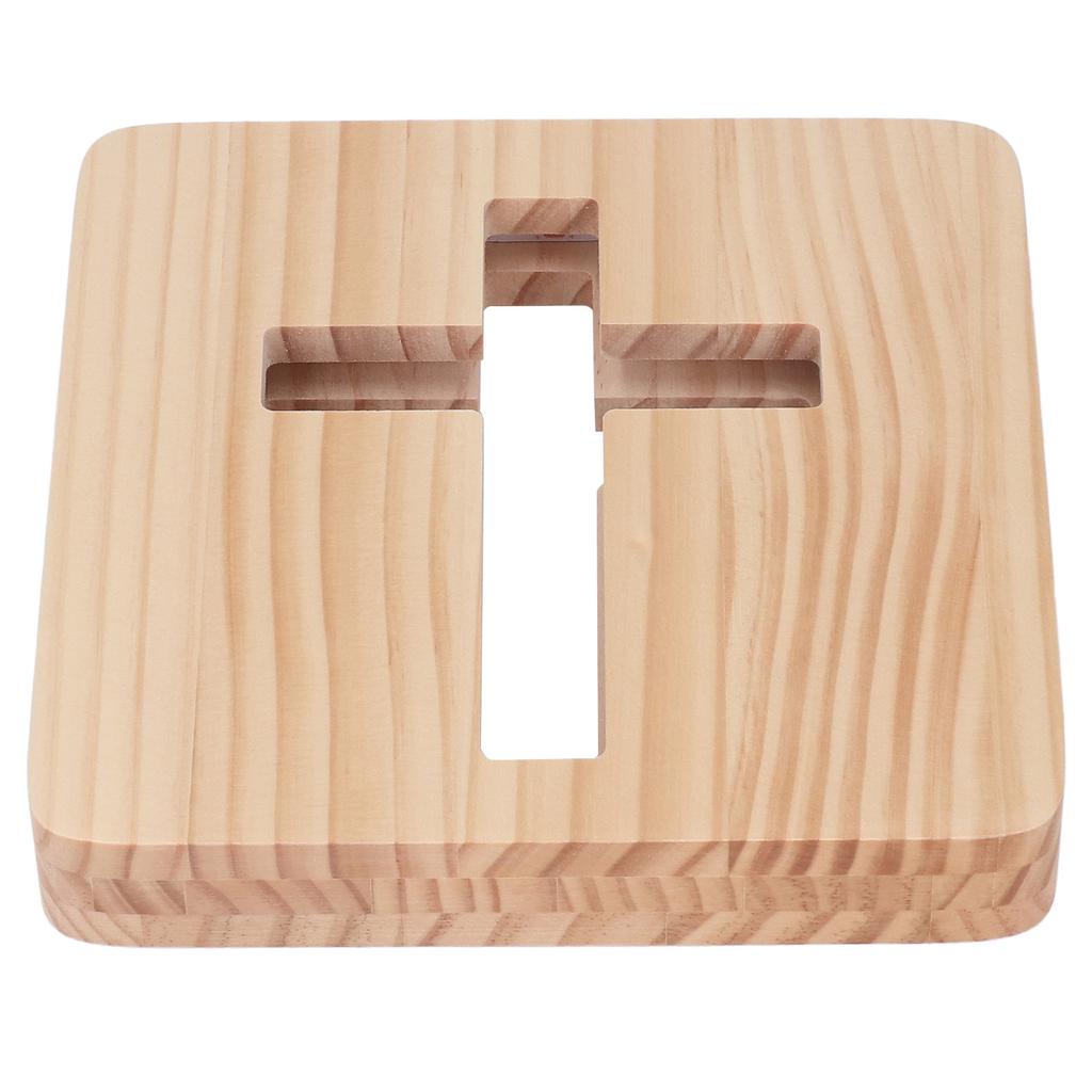 Светодиодный ночник 3D распятие полый дизайн уникальный деревянный ночник для спальни прикроватная тумбочка гостиная 