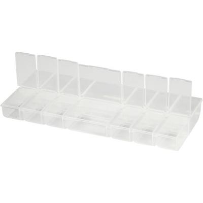 Creotime контейнер для хранения 24 x 11 см из прозрачного полипропилена