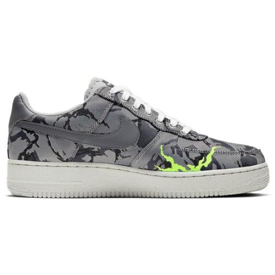 Nike Air Force 1 Серый Камуфляж 2020 - CV1725-001