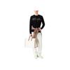 Emporio Armani Свитер с вышивкой логотипа SS23, с длинным рукавом, мужской, темно-синий, 3R1MXN-1MEYZ-0920