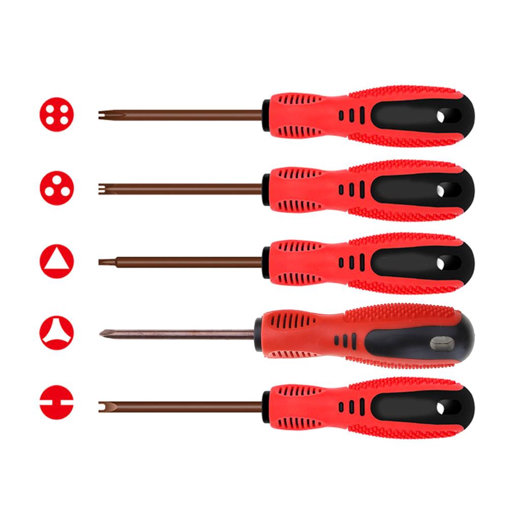 Special-Shaped Screwdriver Internal Cross Four-Point Three-Point U/Y Type Triangular Magnetic Driver Socket Screwdriver