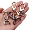Buckle Belt Keychain Leather Strap Buckles Trigger Clips Detachable Snap Hook Pet Leash Hooks
