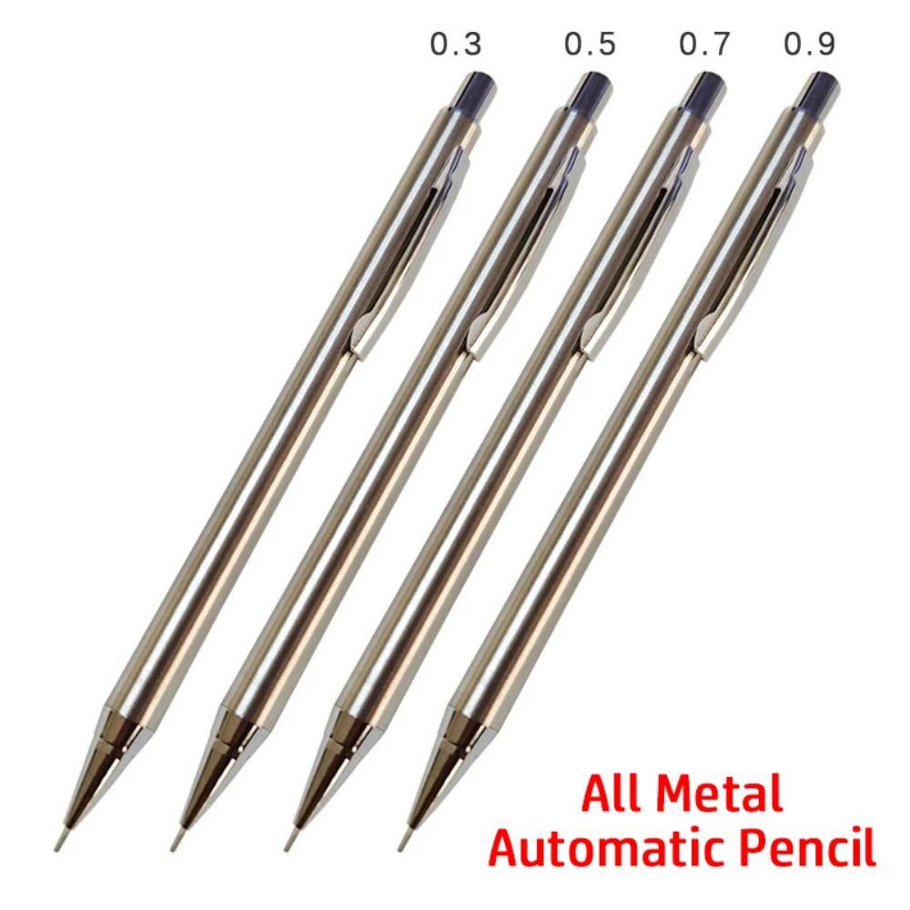 0.3/0.5/0.7/0.9mm Mechanical Pencil Drawing Writing Tool Propelling Pencil  Stationery