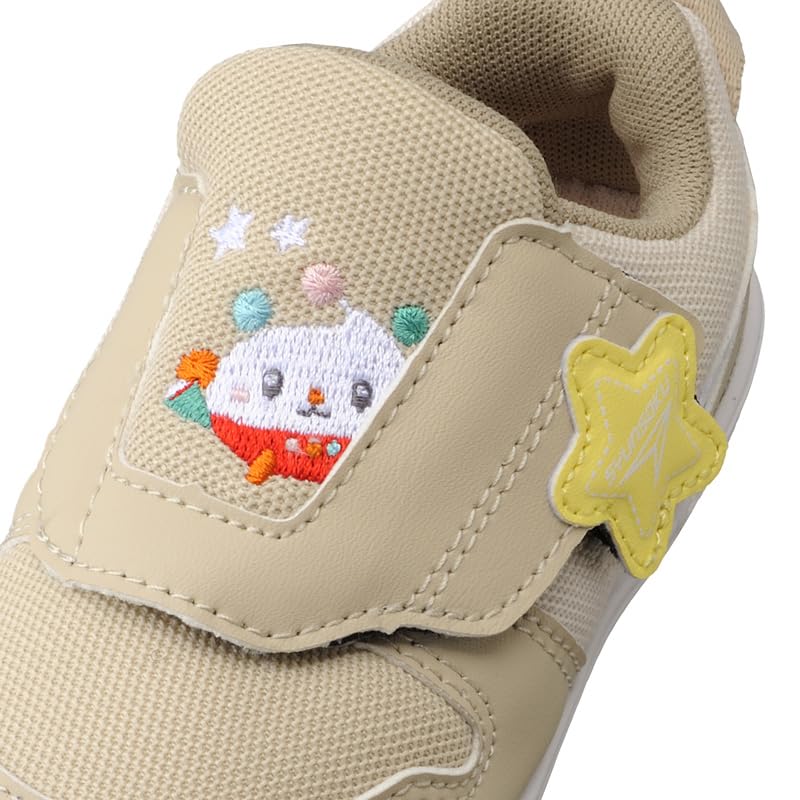 Shunsoku Baby Inai Inai Развитие стопы и размеры мозга SJB см Обувь, Баа!, Тренировочные, 12-15см, 3E, 1790, Бежевый, 15.0