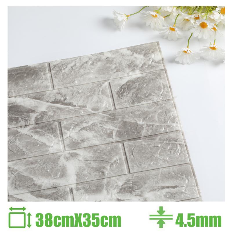 10 шт. 3d пенопластовые наклейки на стену, панели, кирпичные водостойкие клейкие обои для гостиной, спальни, дома, дома, декора для ванной комнаты