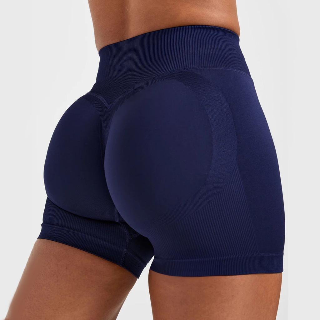 Seamless Yoga Shorts For Women With Quick Dry Fabric For Running And Fitness Activities
