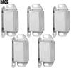 5Pcs Magnetic Cabinet Wardrobe Door Latch Catches Stop Stoppers Furniture Hardware