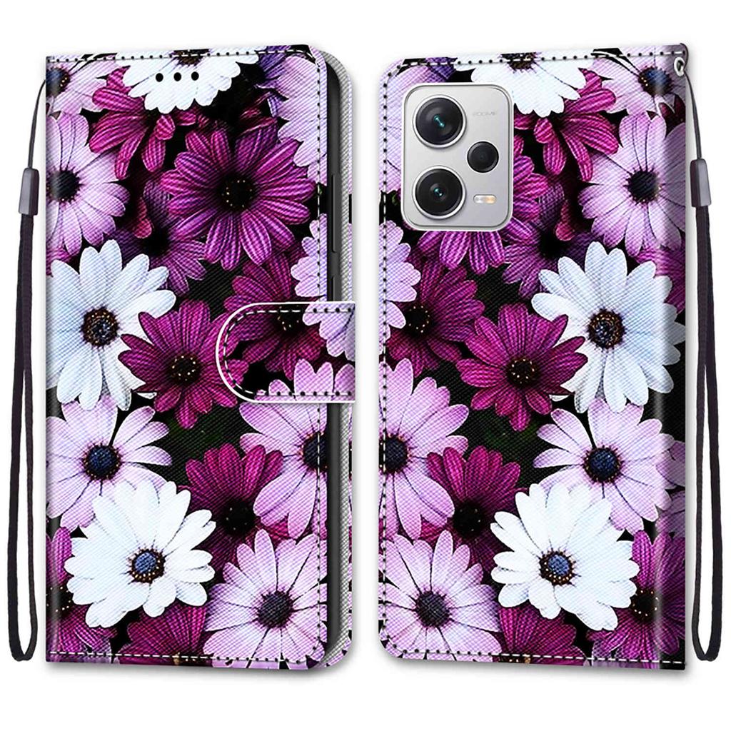 Luxury Painted Leather Case Wallet Book Style Protective Cover for Xiaomi 14T/MI 12T/MI 13T Pro/MI 10T Lite/MI 12 Pro/Xiaomi Poco X4/Xiaomi Poco M6Pro