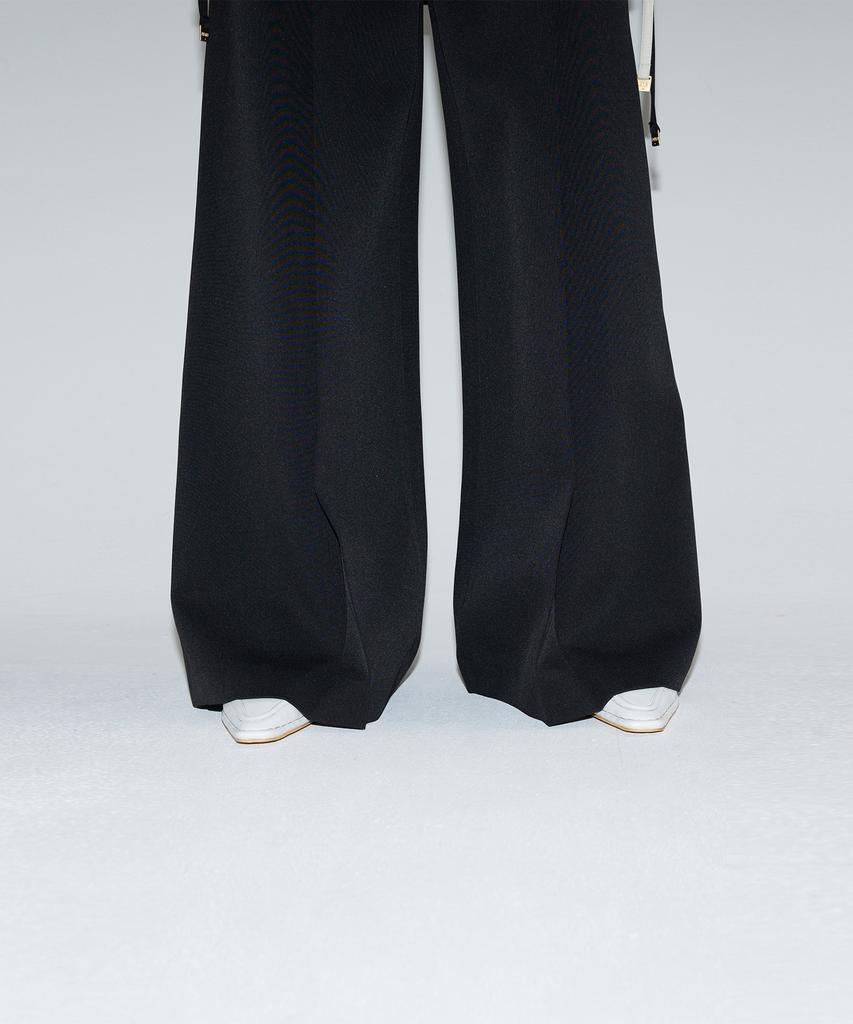RENEJ Ava Pintuck Wide Pants - Black