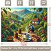 1 шт. Декорация для заваривания кофе из горного региона, фон для фотостудии, фотобудки, вечеринки