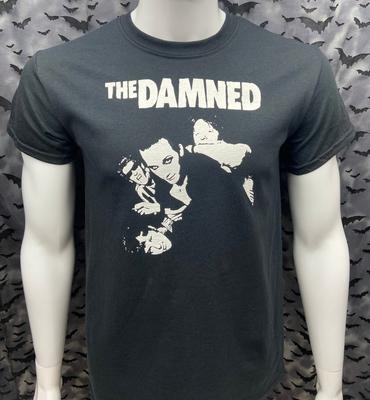 Футболка The Damned Панк-рок Готика Готический Дезрок Дэйв Вэниан New Rose Унисекс