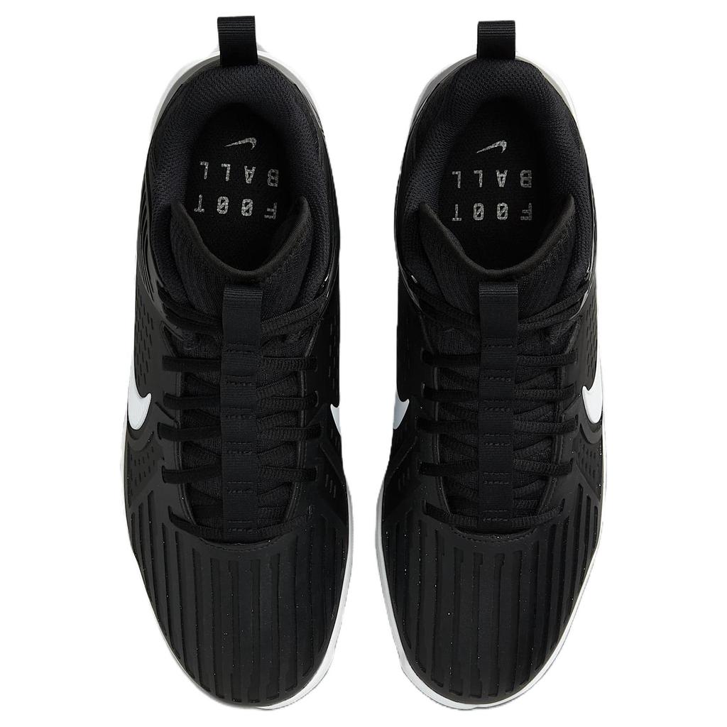 Nike Alpha Menace Сильные Черные Металлические Серебристые Белые Мужские Кроссовки II5139-010