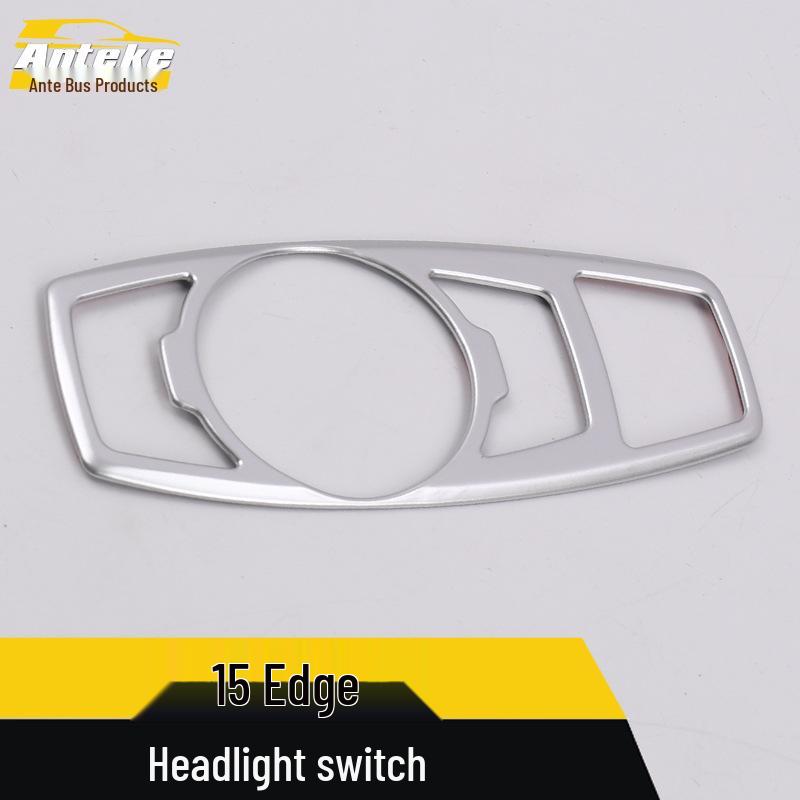 Headlight Switch Decor Frame & Console Panel Sticker for 15 Edge Models