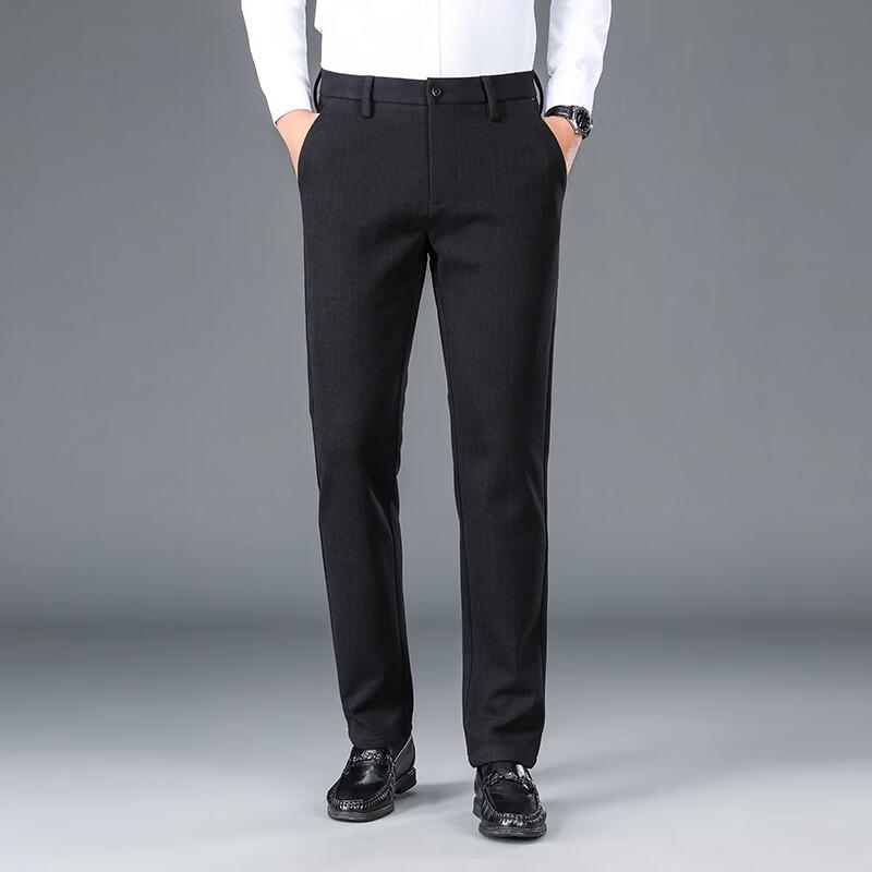 Firstview Men's Business Casual Straight-Leg Trousers FV25D1564