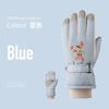 Womens Winter Ski Gloves Original Design Thick Fleece Lined Waterproof Outdoor Cycling Warm Non-Slip Windproof Touchscreen