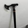 Axe Viking Walking Stick Canes Red Wood Two Fold Unique Design Handle