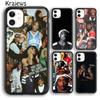 Krajews Рэп Рэпер 2pac Тупак Шакур Чехол для телефона Cover Для iPhone 17 Air 16 15 14 plus 11 12 13 pro max Fundas