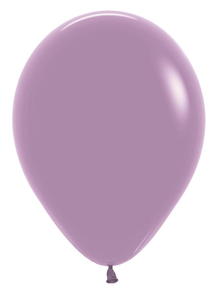 Balony Lateksowe Sempertex, Pastel Dusk Lavender Lawendowy 30Cm, 50Szt.