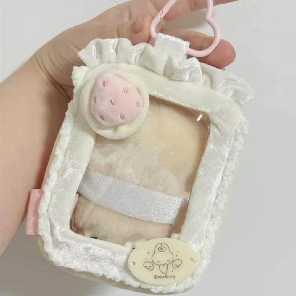 with Clear Window Doll Protector Case Plush Doll Display Bag Hanging Storage Bag Kids Student